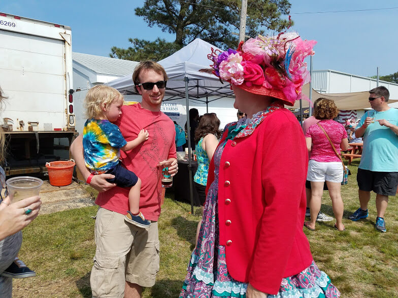 Chincoteague beer festival family