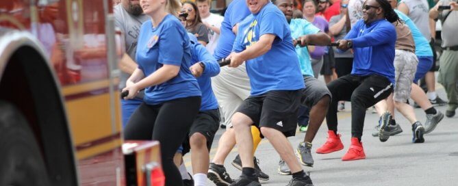 hero's challenge firetruck pull salisbury